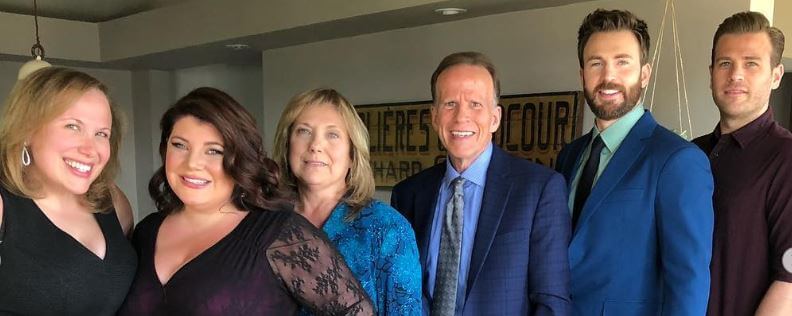 Lisa Capuano with her family.